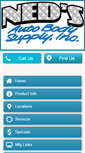 Mobile Screenshot of nedsautobodysupply.com